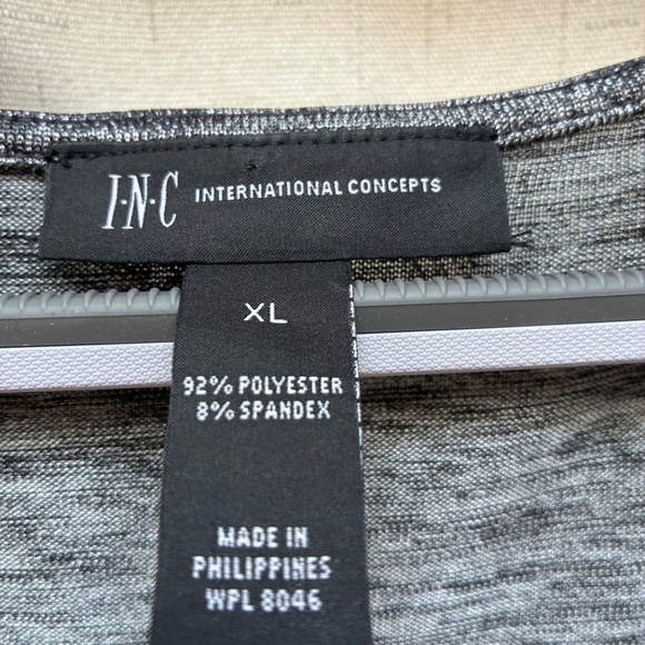 Studded Silver and Black Top - Picture 4 of 4